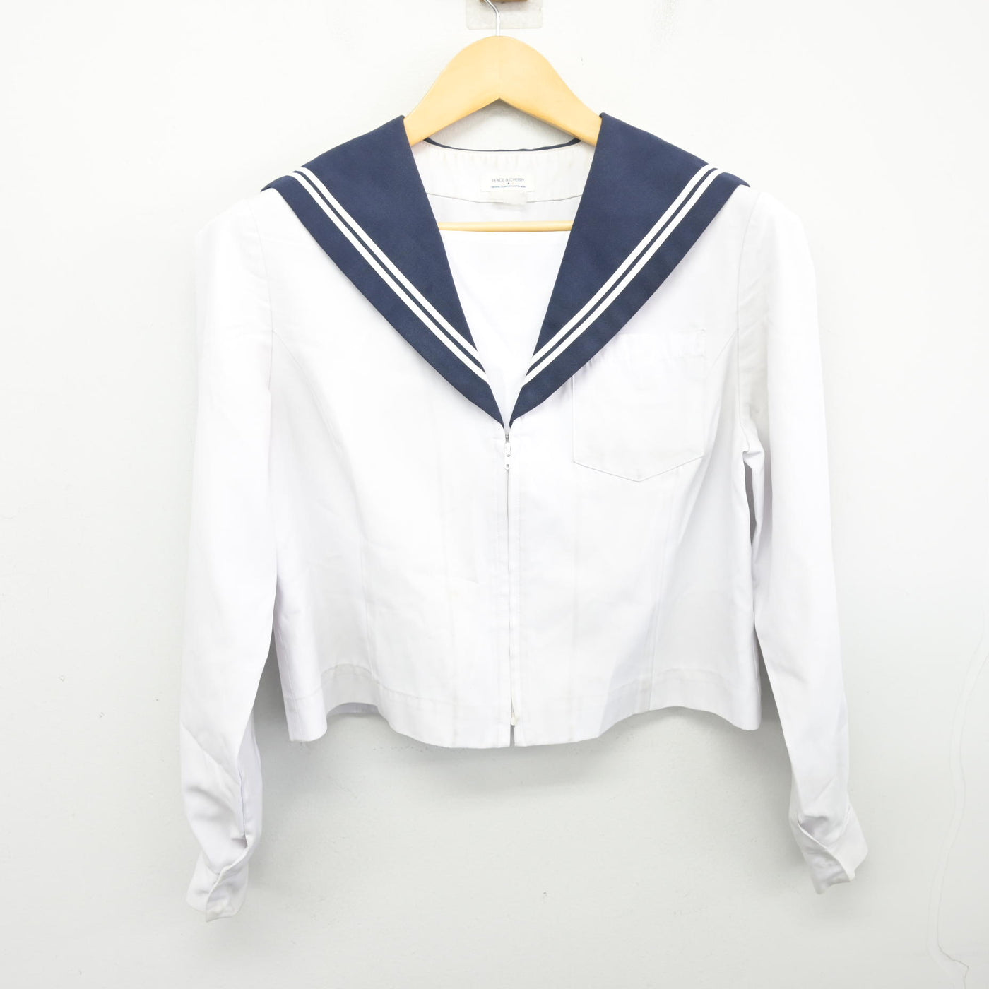 【中古】愛知県 横須賀中学校 女子制服 3点 (セーラー服・セーラー服) sf099170