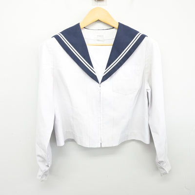 【中古】愛知県 横須賀中学校 女子制服 3点 (セーラー服・セーラー服) sf099170
