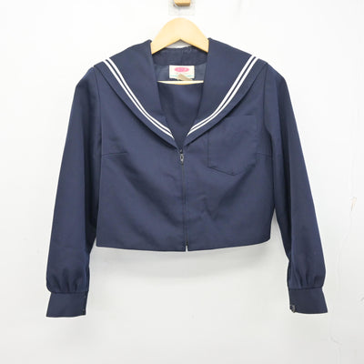 【中古】愛知県 横須賀中学校 女子制服 1点 (セーラー服) sf099171