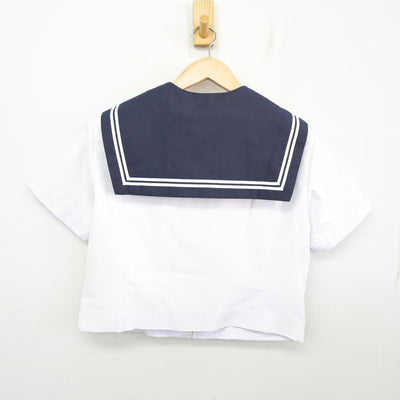 【中古】愛知県 横須賀中学校 女子制服 3点 (セーラー服・スカート) sf099173