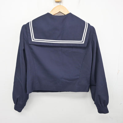 【中古】愛知県 横須賀中学校 女子制服 3点 (セーラー服・スカート) sf099174