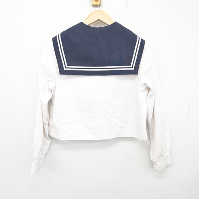 【中古】愛知県 横須賀中学校 女子制服 3点 (セーラー服・スカート) sf099175