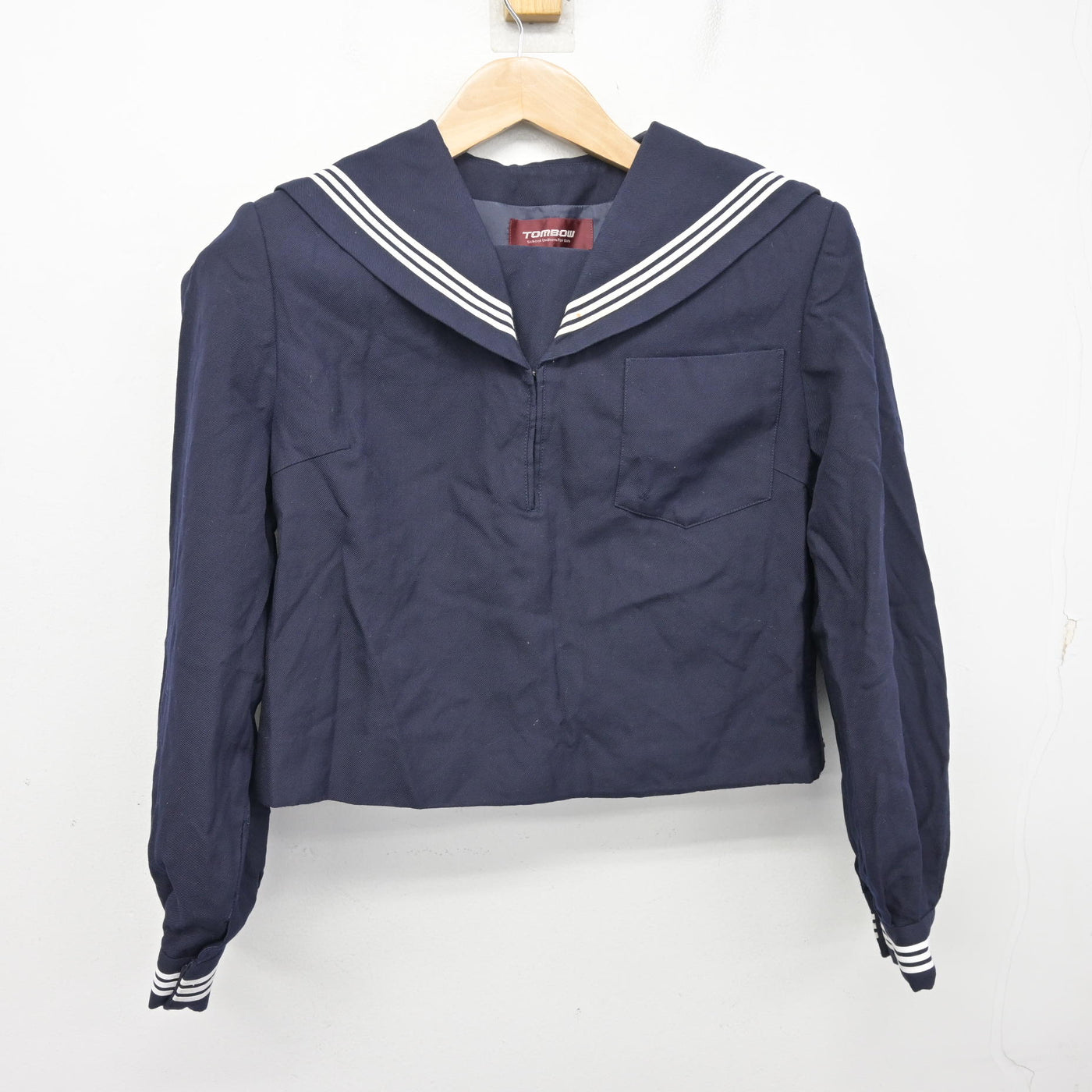 【中古】茨城県 高萩高等学校 女子制服 2点 (セーラー服・スカート) sf099177