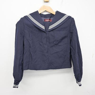 【中古】茨城県 高萩高等学校 女子制服 2点 (セーラー服・スカート) sf099177