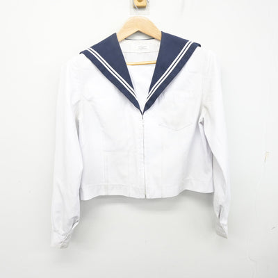 【中古】愛知県 横須賀中学校 女子制服 2点 (セーラー服・スカート) sf099181