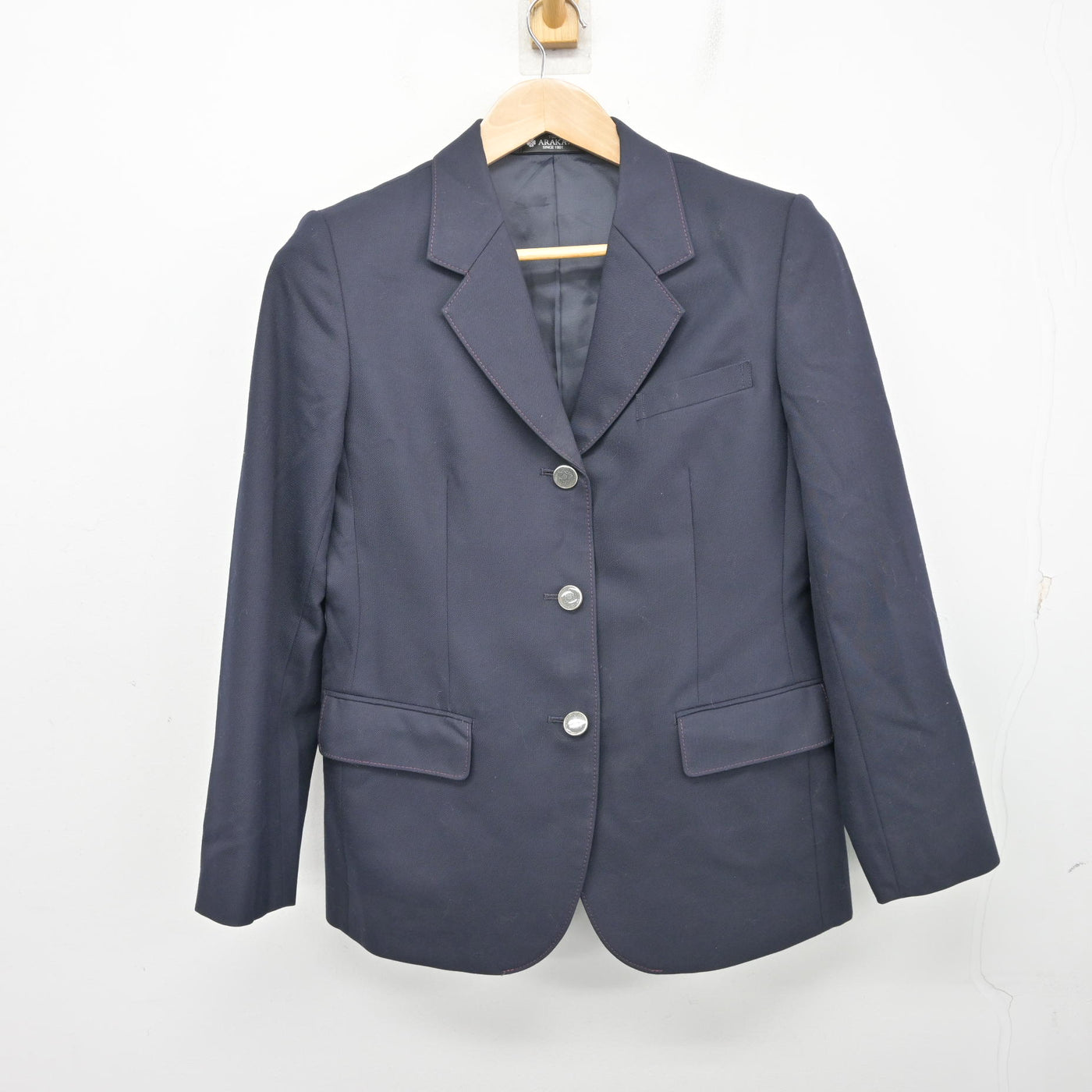 【中古】三重県 向陽台高等学校 古川学園キャンパス 女子制服 3点 (ブレザー・スカート) sf099188