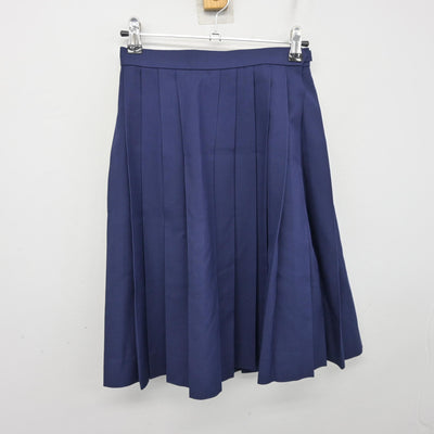 【中古】京都府 京都女子中学校 女子制服 2点 (セーラー服・スカート) sf099194