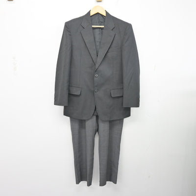 【中古】京都府 桃山高等学校 男子制服 2点 (ブレザー・ズボン) sf099195