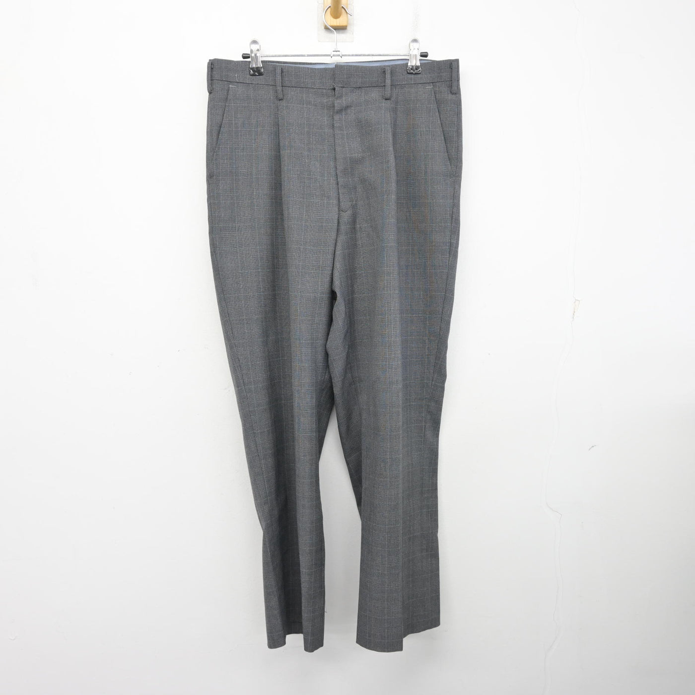 【中古】京都府 桃山高等学校 男子制服 2点 (ブレザー・ズボン) sf099195
