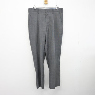 【中古】京都府 桃山高等学校 男子制服 2点 (ブレザー・ズボン) sf099195