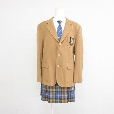 【中古】東京都 品川女子学院高等部/旧制服 女子制服 4点 (ブレザー・スカート) sf099199