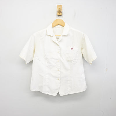 【中古】兵庫県 赤穂高等学校 女子制服 2点 (シャツ・スカート) sf099206