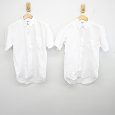 【中古】兵庫県 龍野高等学校 男子制服 2点 (シャツ) sf099209