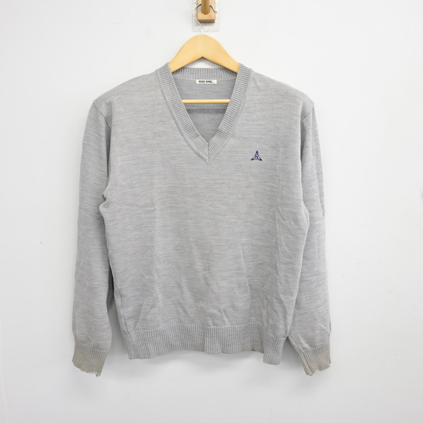 【中古】兵庫県 神港橘高等学校 女子制服 2点 (ニット・ニットベスト) sf099213