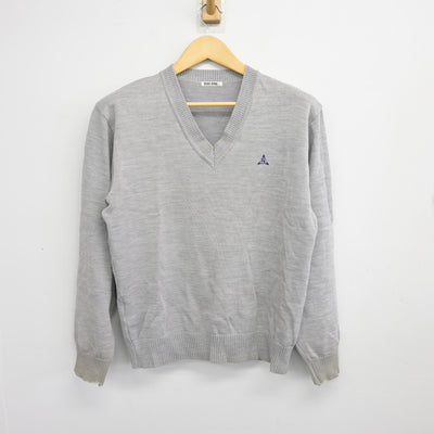 【中古】兵庫県 神港橘高等学校 女子制服 2点 (ニット・ニットベスト) sf099213