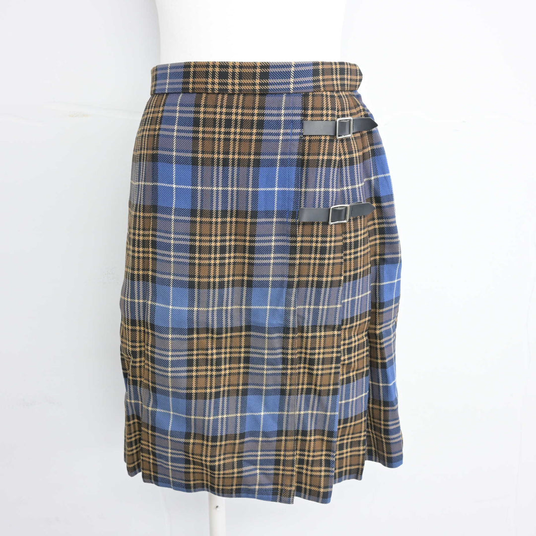 中古岡山県 岡山学芸館高等高校 女子制服 5点 (ブレザー