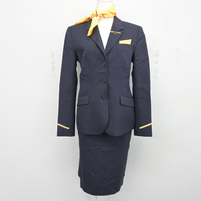 【中古】 ルフトハンザドイツ航空 女子制服 4点 (ジャケット・ニット・スカート) sf099245