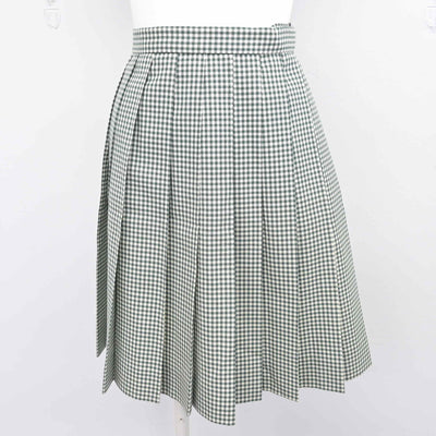 【中古】岡山県 就実高等学校 女子制服 2点 (セーラー服・スカート) sf099256