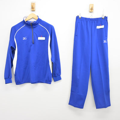 【中古】富山県 富山工業高等学校 女子制服 2点 (ジャージ 上・ジャージ 下) sf099301