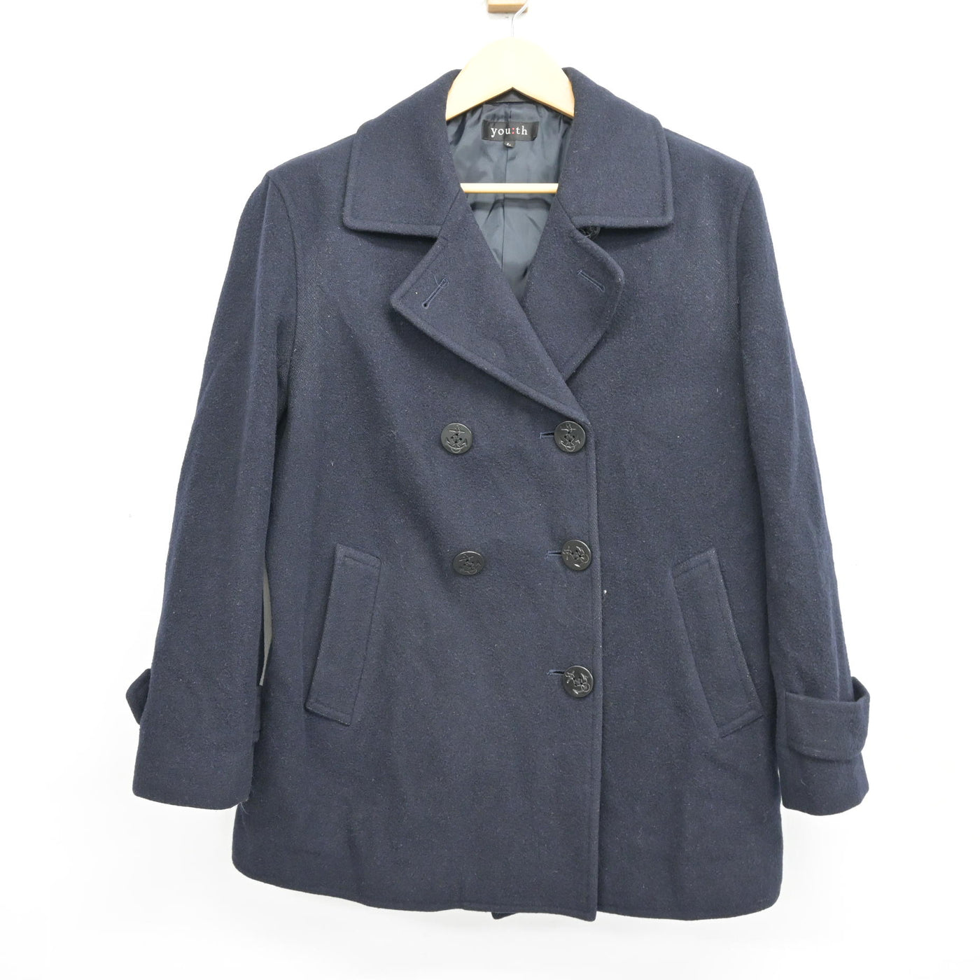【中古】愛知県 清須市立新川中学校/旧制服 女子制服 1点 (コート) sf099320