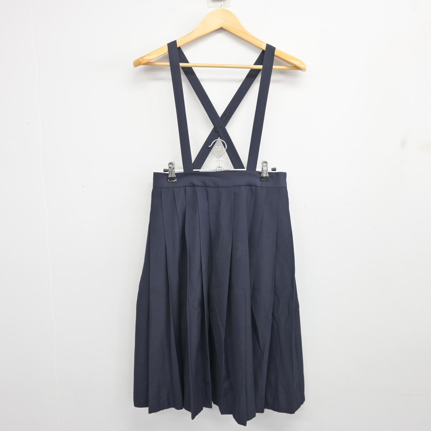 【中古】福岡県 筑紫女学園高等学校 女子制服 2点 (セーラー服・スカート) sf099347