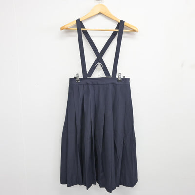 【中古】福岡県 筑紫女学園高等学校 女子制服 2点 (セーラー服・スカート) sf099347