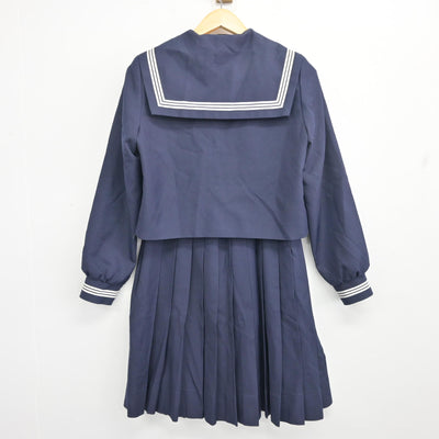 【中古】兵庫県 中部中学校/旧制服 女子制服 2点 (セーラー服・スカート) sf099350