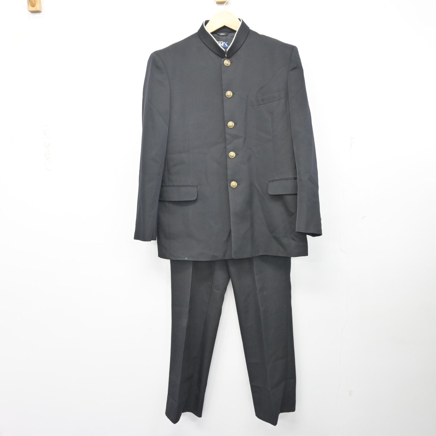 中古】兵庫県 氷丘中学校/旧制服 男子制服 3点 (学ラン・ズボン