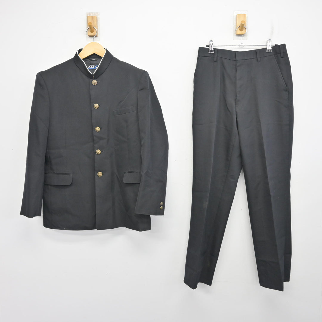 中古】兵庫県 氷丘中学校/旧制服 男子制服 3点 (学ラン・ズボン