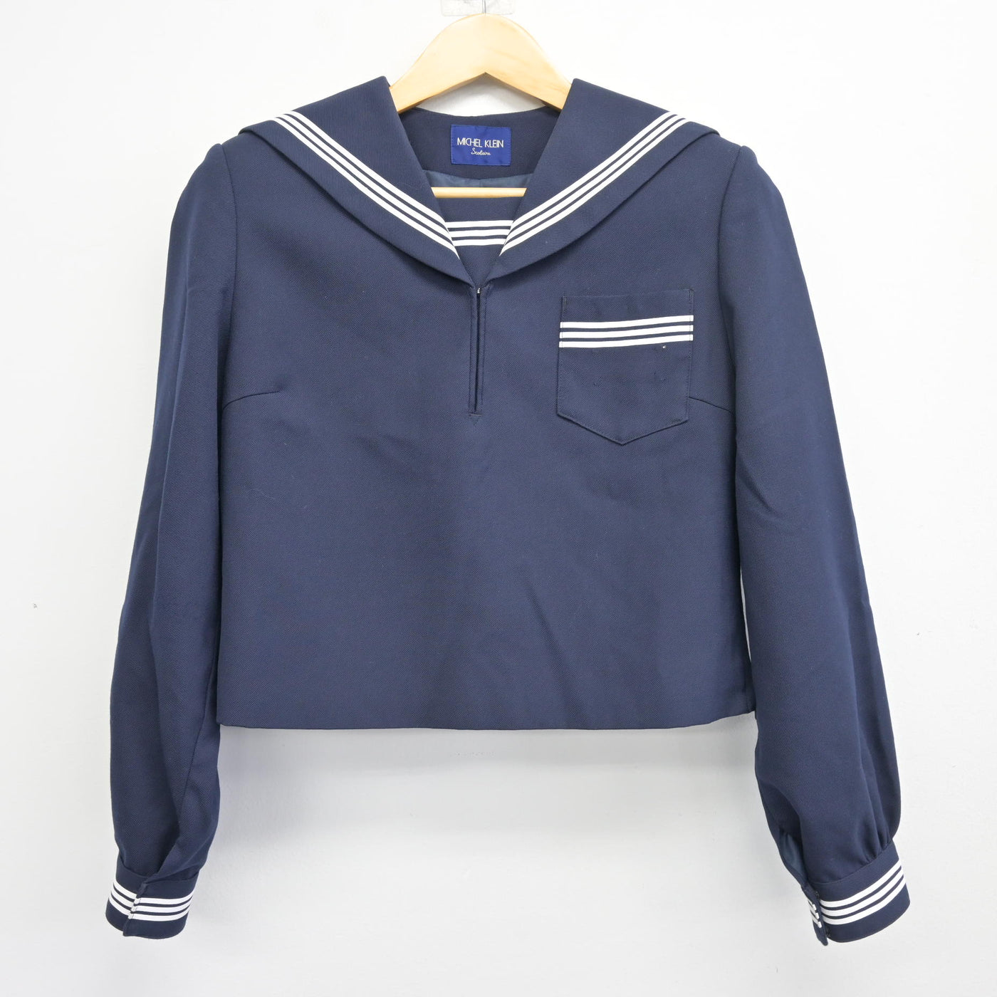 【中古】茨城県 駒王中学校 女子制服 2点 (セーラー服・スカート) sf099364