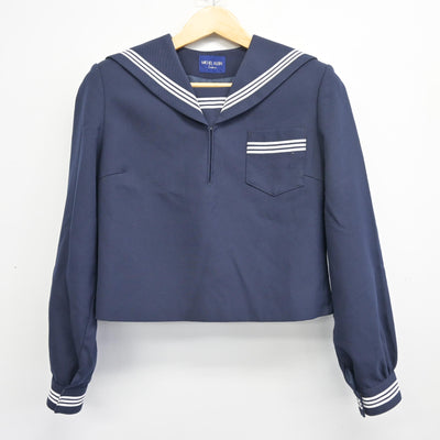 【中古】茨城県 駒王中学校 女子制服 2点 (セーラー服・スカート) sf099364