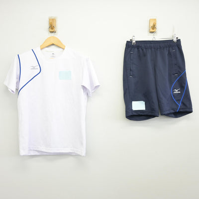 【中古】新潟県 新潟明訓高等学校 女子制服 2点 (体操服 上・体操服 下) sf099376