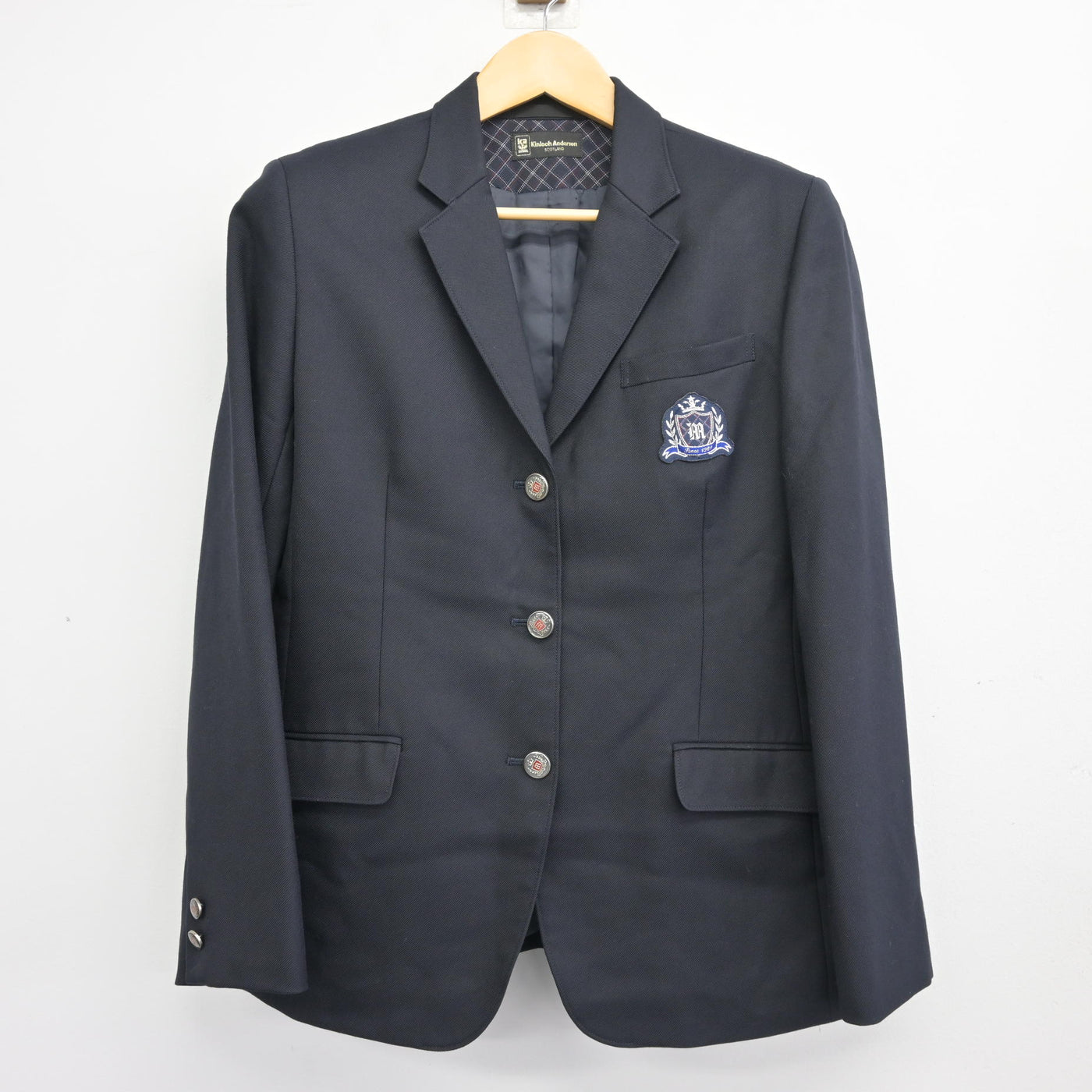 【中古】三重県 学校法人三重高等学校 女子制服 3点 (ブレザー・スカート) sf099377