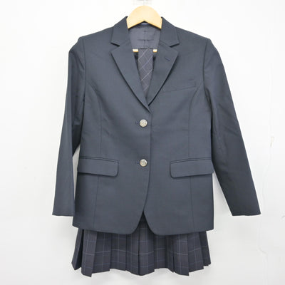 【中古】神奈川県 相模原弥栄高等学校 女子制服 3点 (ブレザー・スカート) sf099378