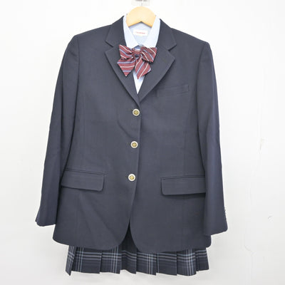【中古】神奈川県 相原高等学校 女子制服 4点 (ブレザー・シャツ・スカート) sf099381