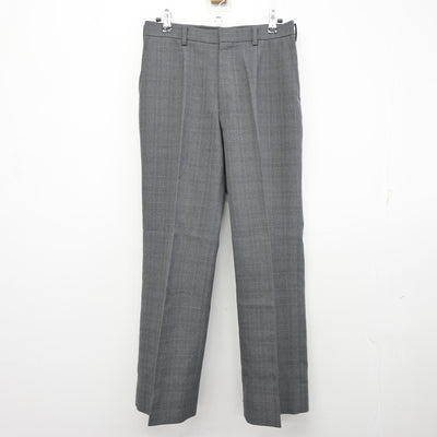 【中古】京都府 桃山高等学校 女子制服 5点 (ブレザー・ニット・シャツ・ズボン) sf099389