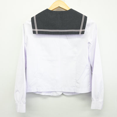 【中古】広島県 瀬戸内高等学校 女子制服 2点 (ニット・セーラー服) sf099391