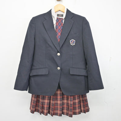 【中古】宮城県 仙台城南高等学校 女子制服 4点 (ブレザー・シャツ・スカート) sf099394