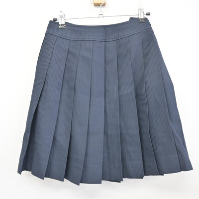 【中古】北海道 北海道釧路明輝高等学校 女子制服 4点 (ブレザー・ニットベスト・スカート) sf099395