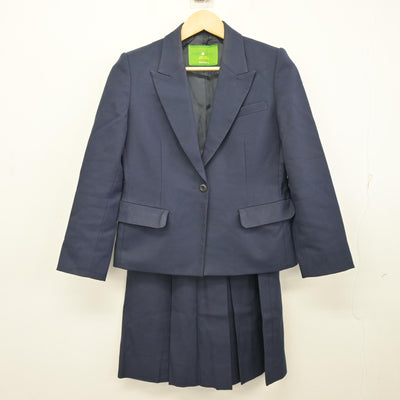 【中古】福岡県 福岡中央高等学校 女子制服 2点 (ブレザー・スカート) sf099398