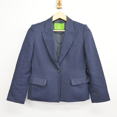 【中古】福岡県 福岡中央高等学校 女子制服 2点 (ブレザー・スカート) sf099398