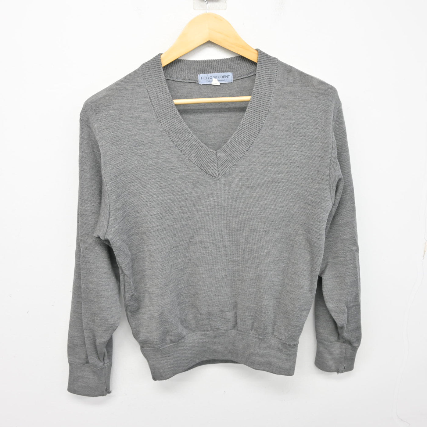 【中古】大阪府 津田中学校 女子制服 2点 (ニット・スカート) sf099404