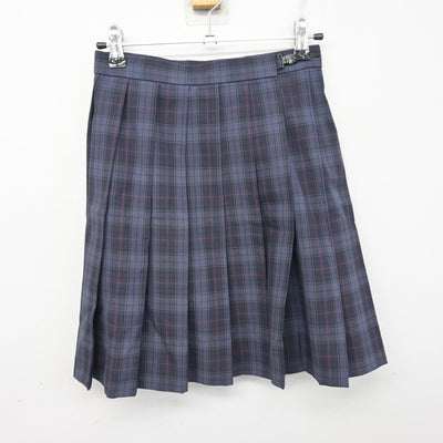 【中古】大阪府 津田中学校 女子制服 2点 (ニット・スカート) sf099404