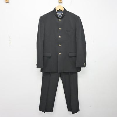 【中古】茨城県 日高中学校 男子制服 2点 (学ラン・ズボン) sf099406