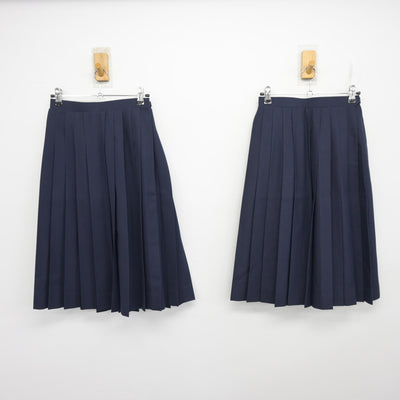 【中古】茨城県 日高中学校 女子制服 3点 (セーラー服・スカート) sf099408