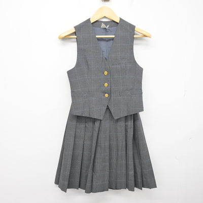 【中古】埼玉県 三橋中学校 女子制服 4点 (ブレザー・ベスト・スカート) sf099409