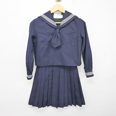 【中古】東京都 十文字高等学校 女子制服 3点 (セーラー服・スカート) sf099411