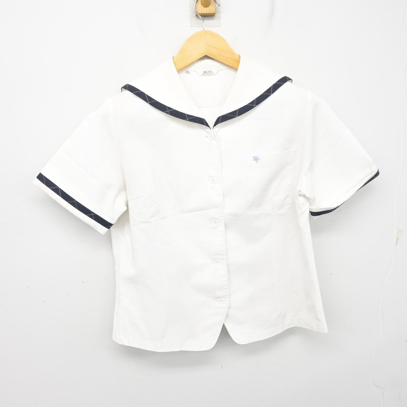 【中古】大阪府 枚方津田高等学校/旧制服 女子制服 2点 (セーラー服・スカート) sf099430