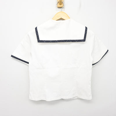 【中古】大阪府 枚方津田高等学校/旧制服 女子制服 2点 (セーラー服・スカート) sf099430