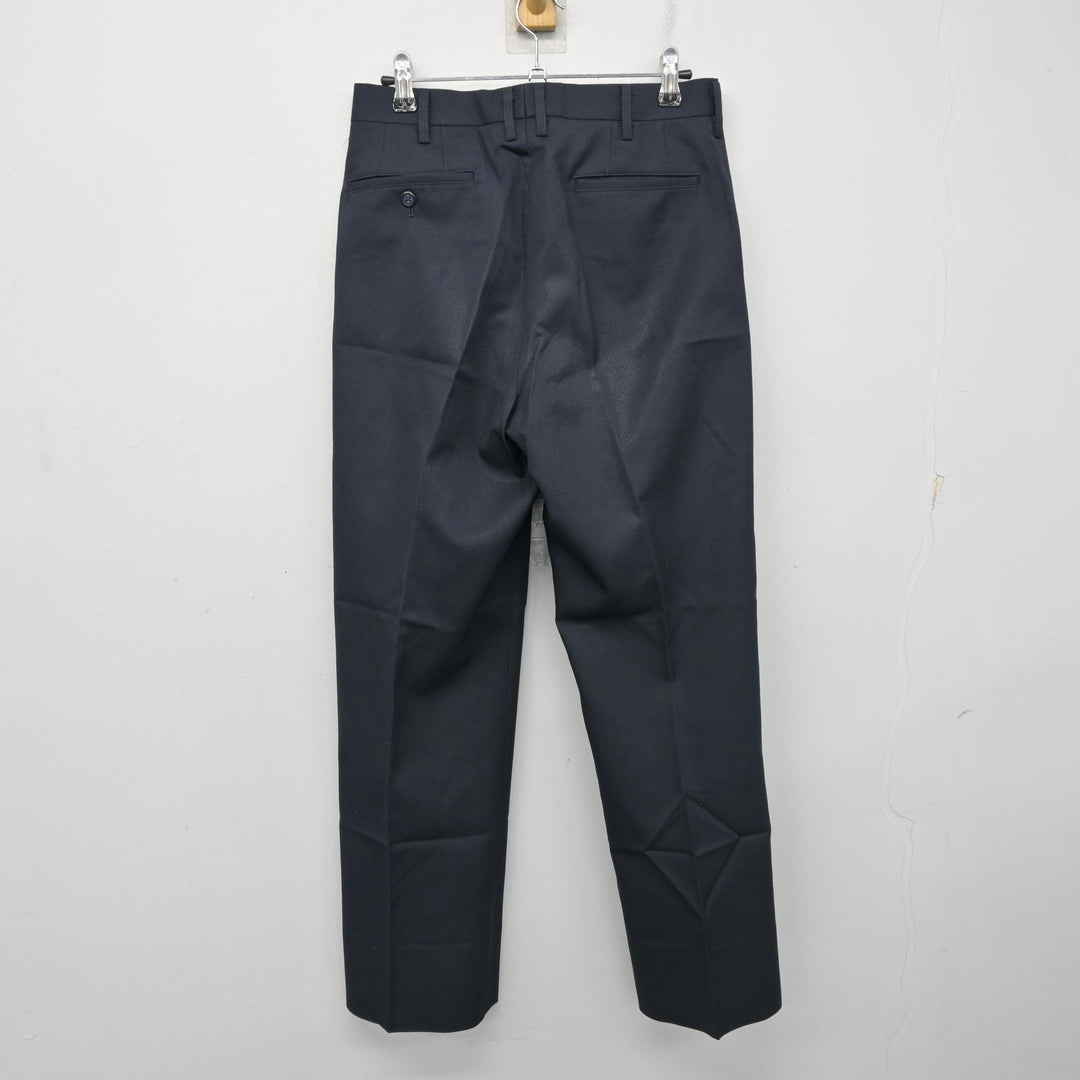 中古】長崎県 佐世保工業高等学校 男子制服 3点 (学ラン・ズボン